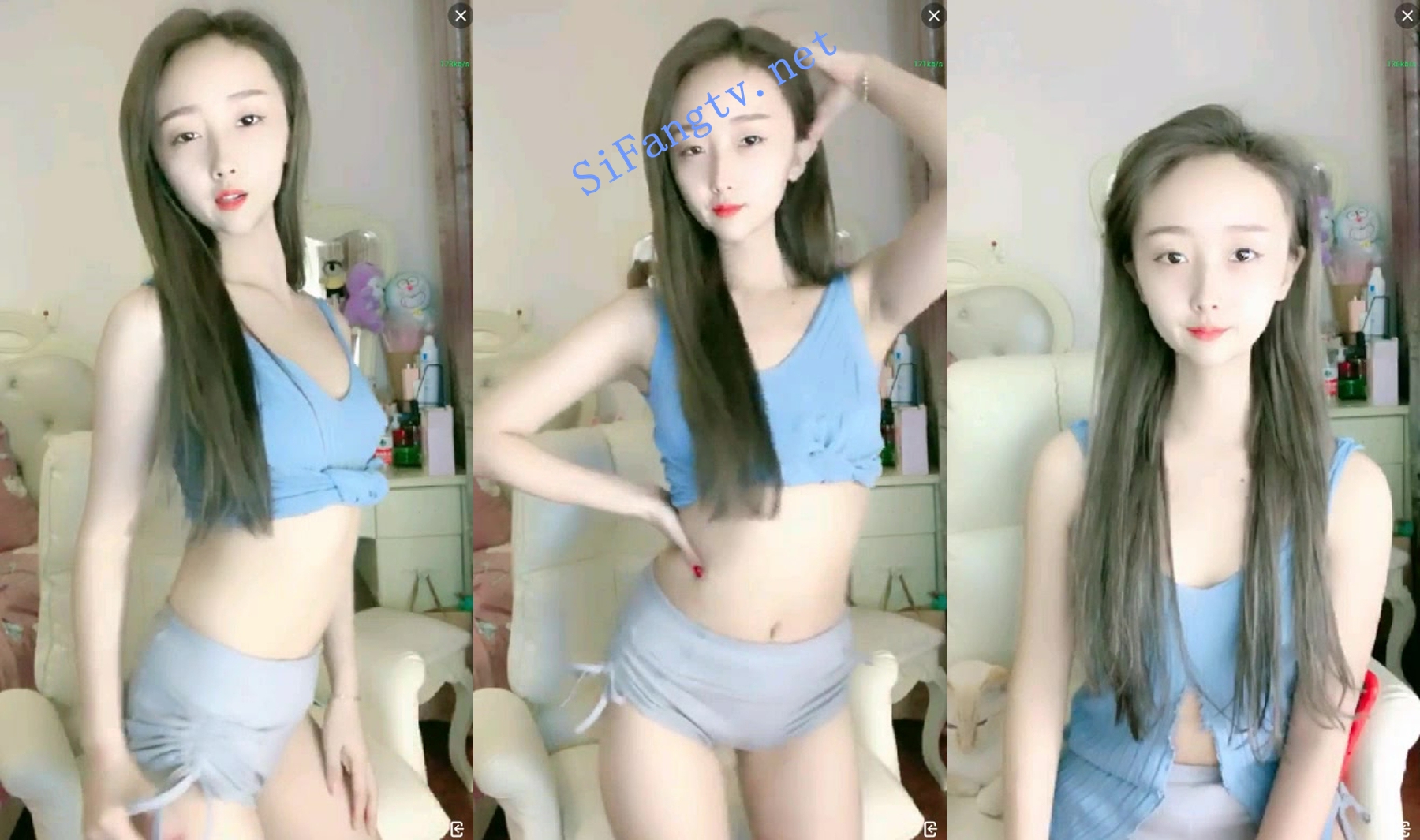 万人求贴 水多活好不粘人 高颜女神降临 半裸体艳舞诱惑 图 06