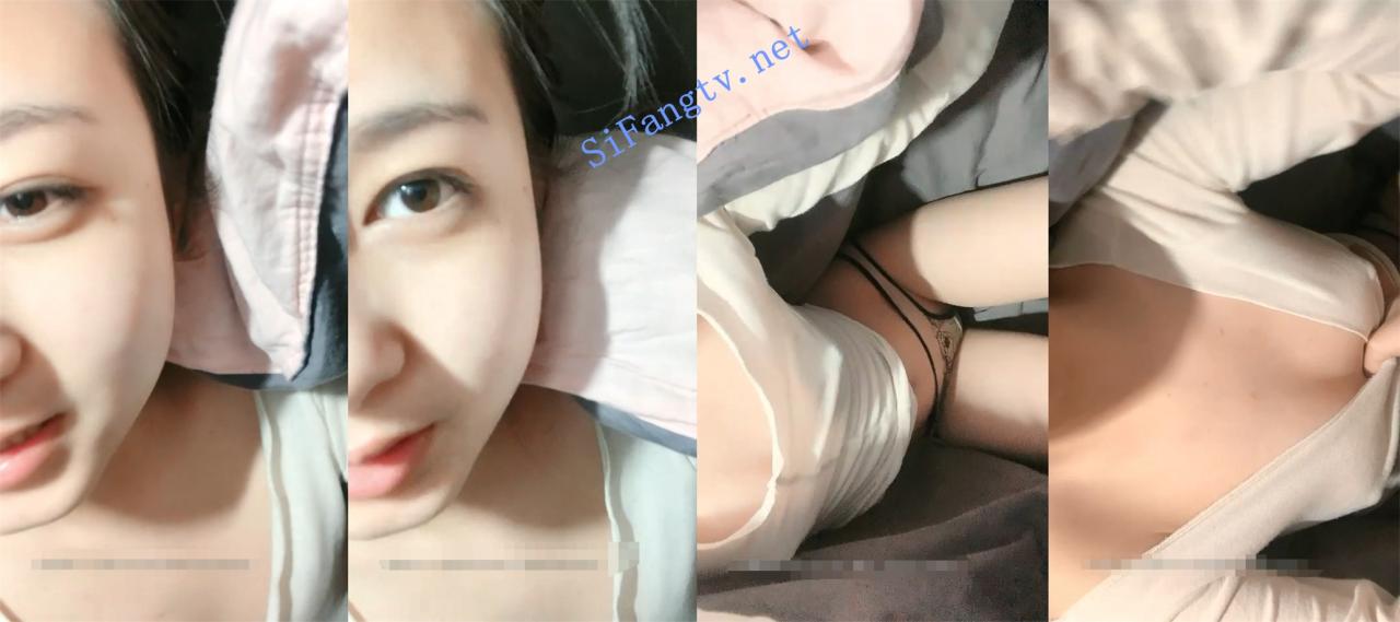 你的大四学姐 深夜宿舍被窝里露出 妖娆身材 粉乳粉鲍 图 01