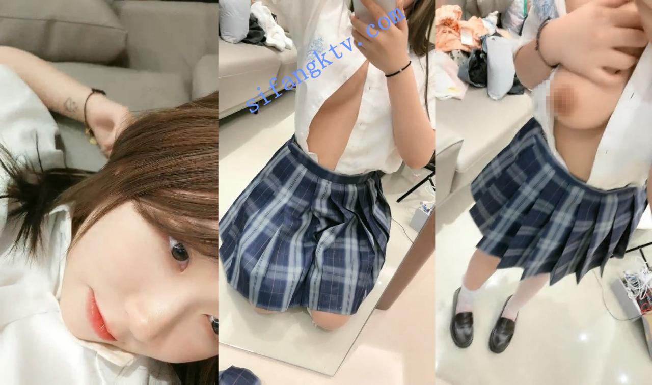 ♥️ 小川想被一口吃掉 清纯湿妹小萝莉揉奶指插掰穴诱 图 01