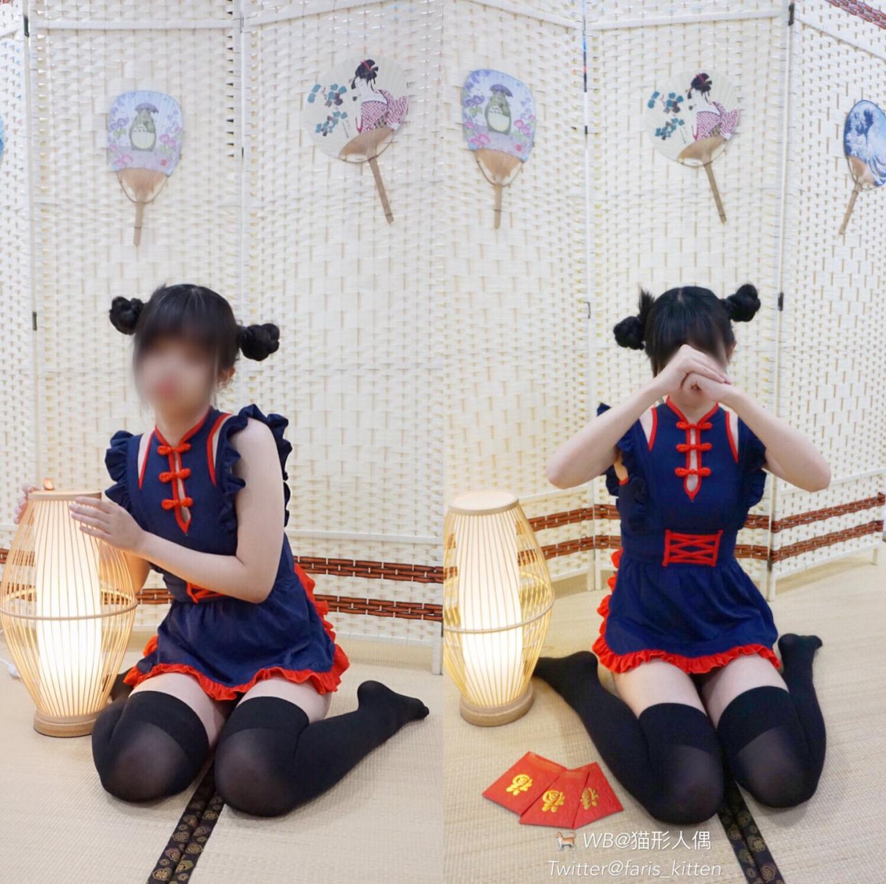 重磅推荐 可爱反差露出女神 猫形人偶 最新付费私拍 图 04