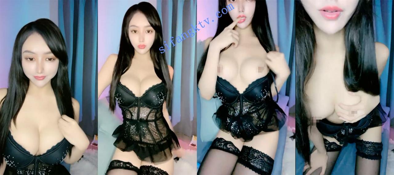 女神下海! 水水酱 黑丝黑裙气质爆表 绝世美乳肥鲍特写 图 01