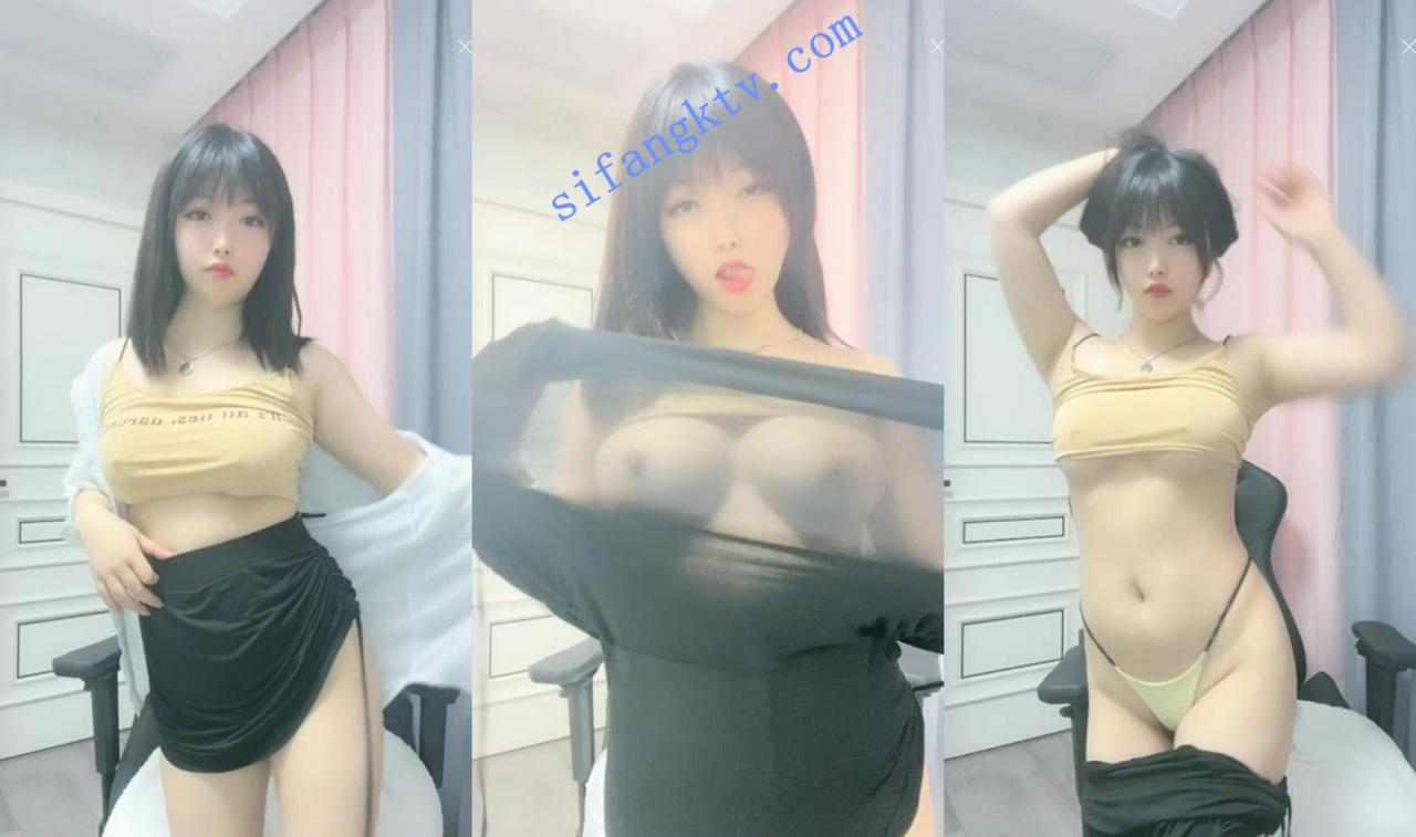 关注了半年终于下海了 胸模曦曦粉红豹 288天价收费大秀 图 02
