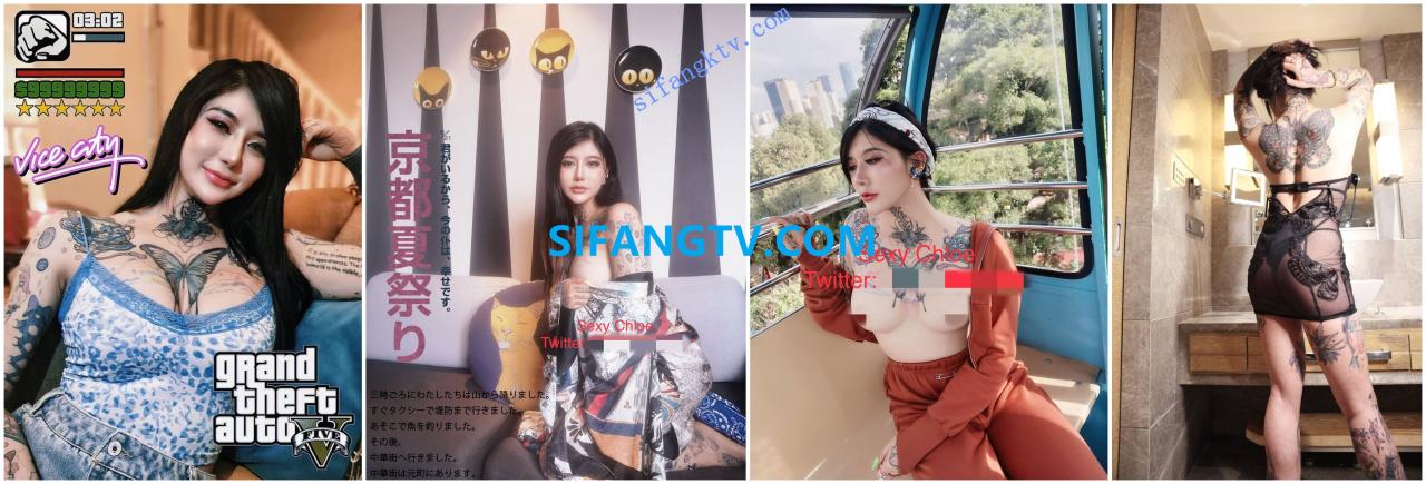 全网首发 颜值巅峰白富美Sexy chloe永久会员+投食福利合集 图 03