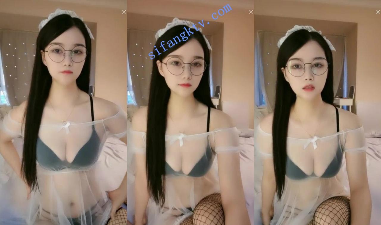 高颜值眼镜妹妹 美妞上线 女神天价计时房抠逼自慰 粉穴 图 02