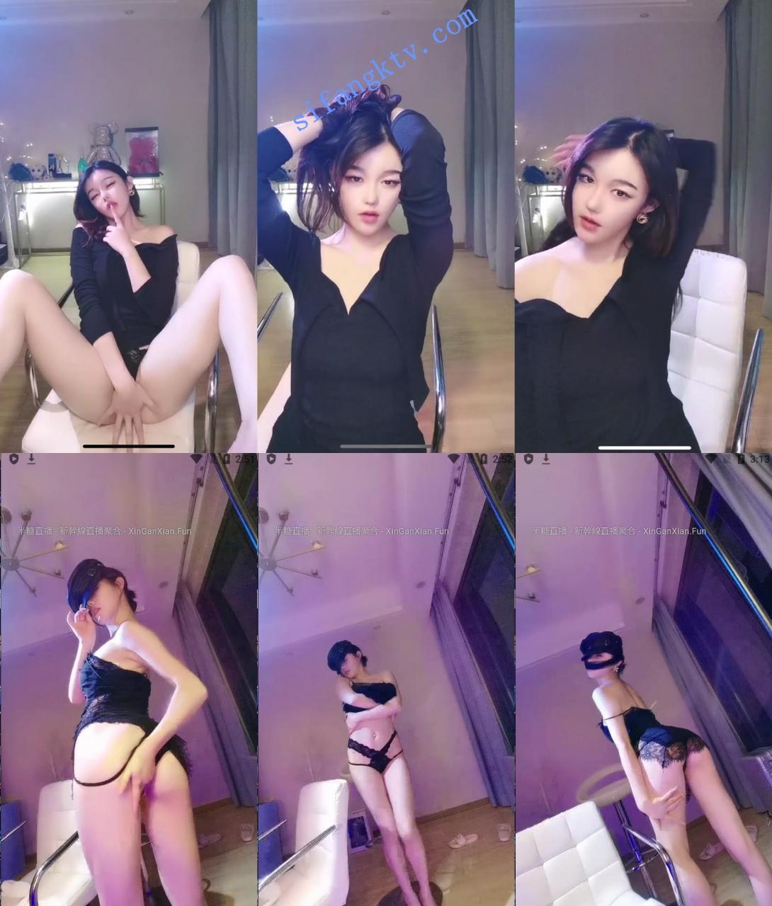 颜值顶点的女神!! 一只囚 打扮的像韩国女星湿身诱惑 图 02