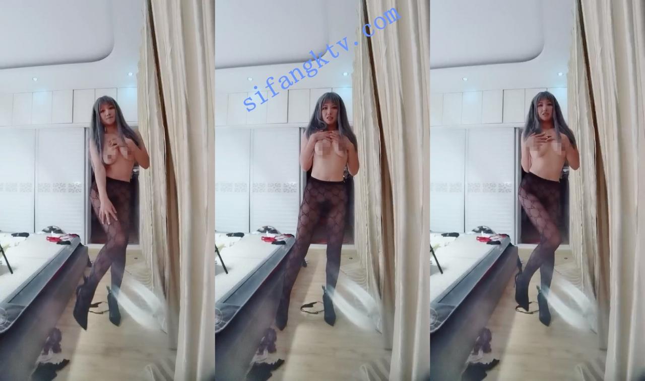 ♆ 一粒小纱子 巨乳女神情趣服装美腿丝袜道具自慰~狂插! 图 09