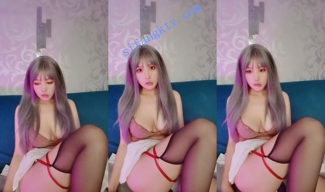 ♆ 一粒小纱子 巨乳女神情趣服装美腿丝袜道具自慰~狂插! 图 05