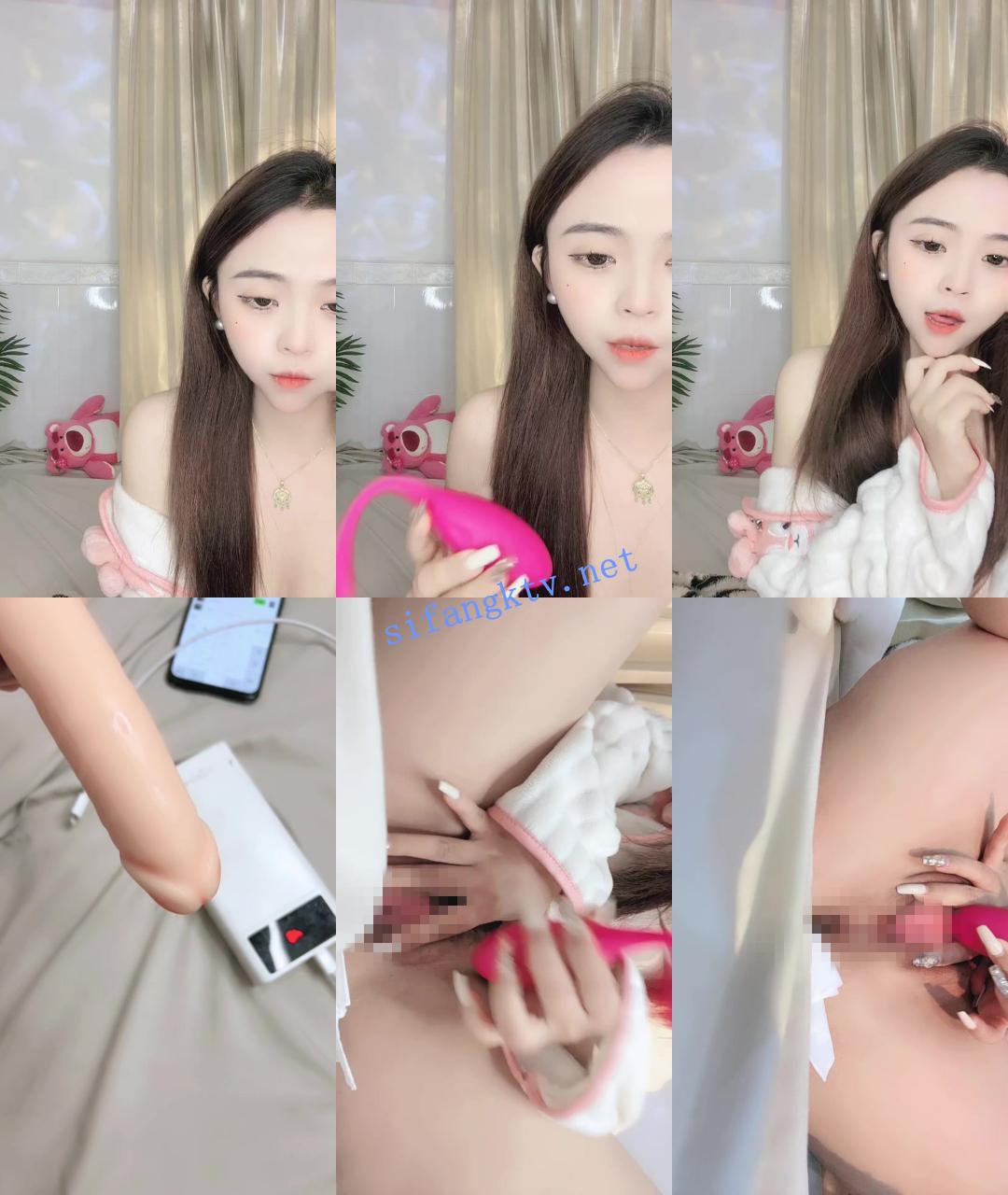 ⚫️绿播下海 粉粉18岁 正宗在校学生妹~道具自慰~超爽~ 图 06