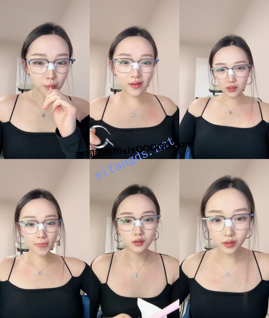 ☸网红脸极品女神 萝莉8嗦 黑丝长腿~双洞齐插~白浆直流~ 图 01