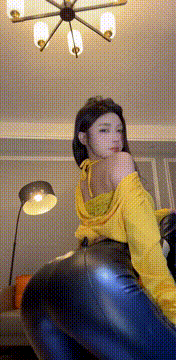 快手 希希酱紫 7 快手第一美臀 凹凸户型 半透紧身裤 图 06