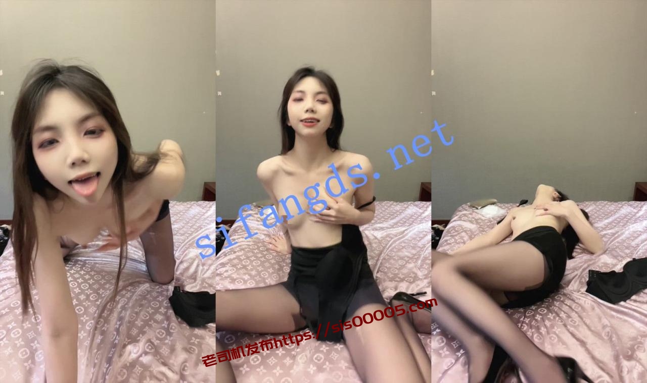 ⚡ 模特微微 黑丝高跟美腿女神!一个人在酒店发骚欠干~ 图 09