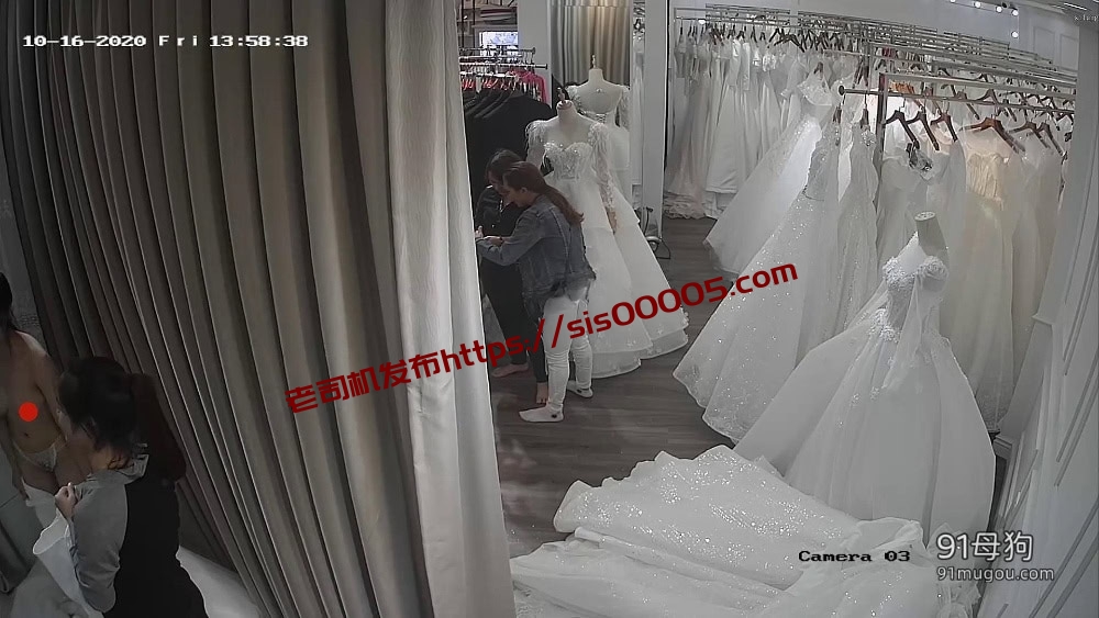 ❤️【破解摄像头】超清之最美新娘伴娘 透明蕾丝内裤（3）【411M】