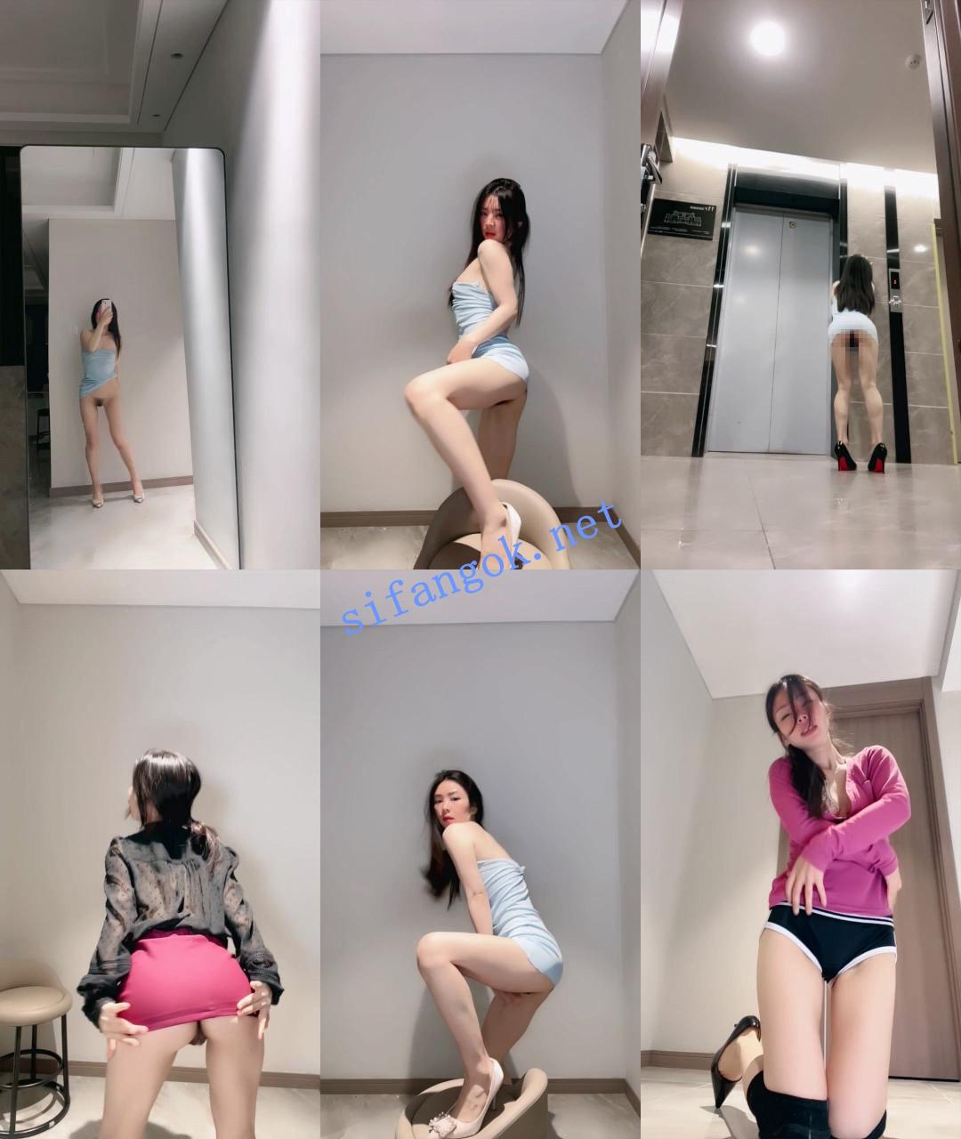 ♆ 裸舞婉儿 解锁跳舞补仓! 顶级御姐~电梯外骚舞~喷水~! 图 02