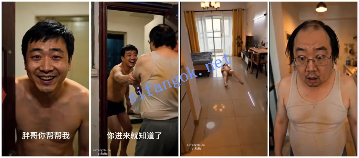 【AI连续短剧】胖哥的传奇人生EP-4-6