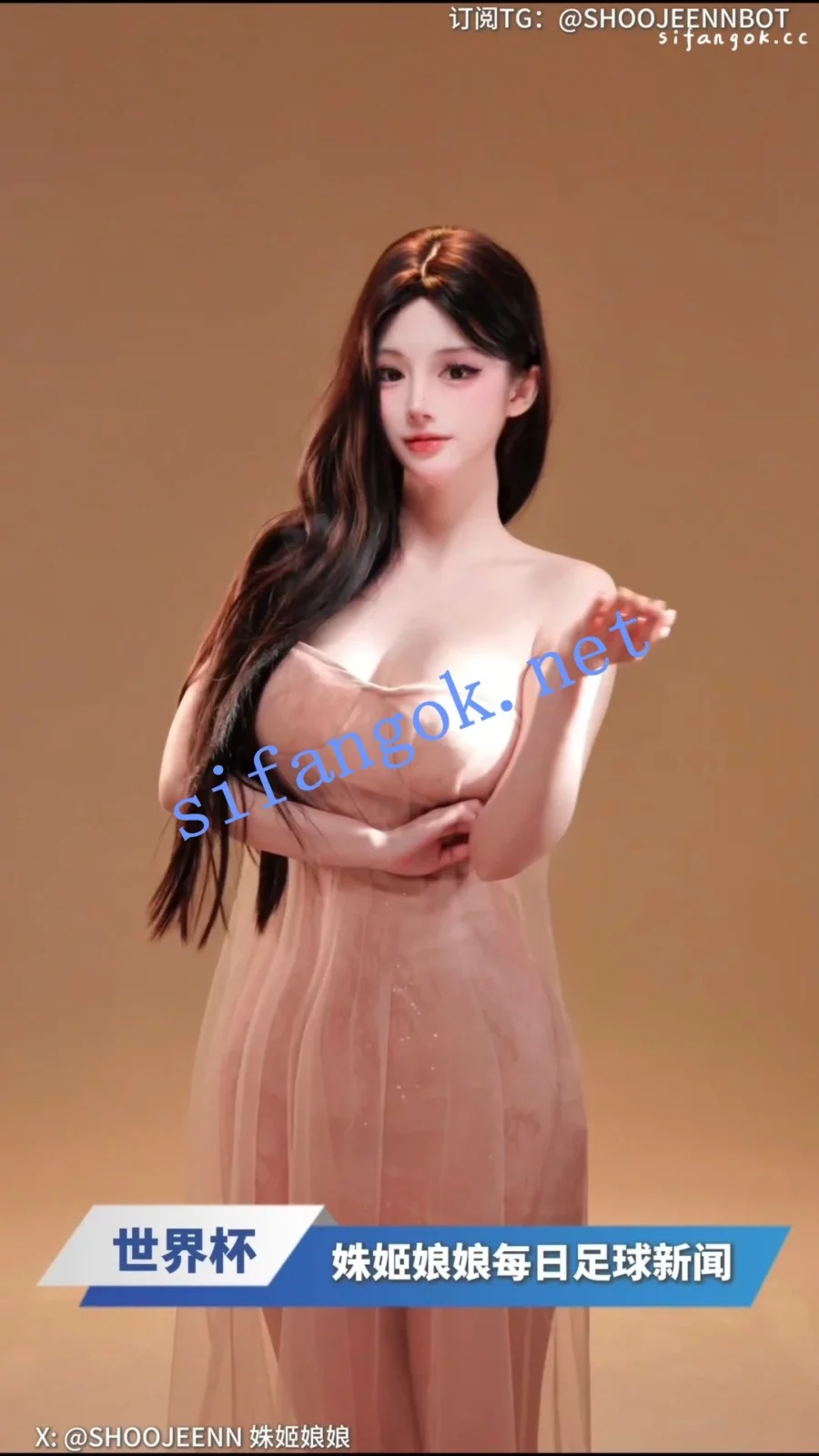 神仙颜值魔鬼身材【姝姬娘娘】裸舞为世界杯助力 弹力摇6.25
