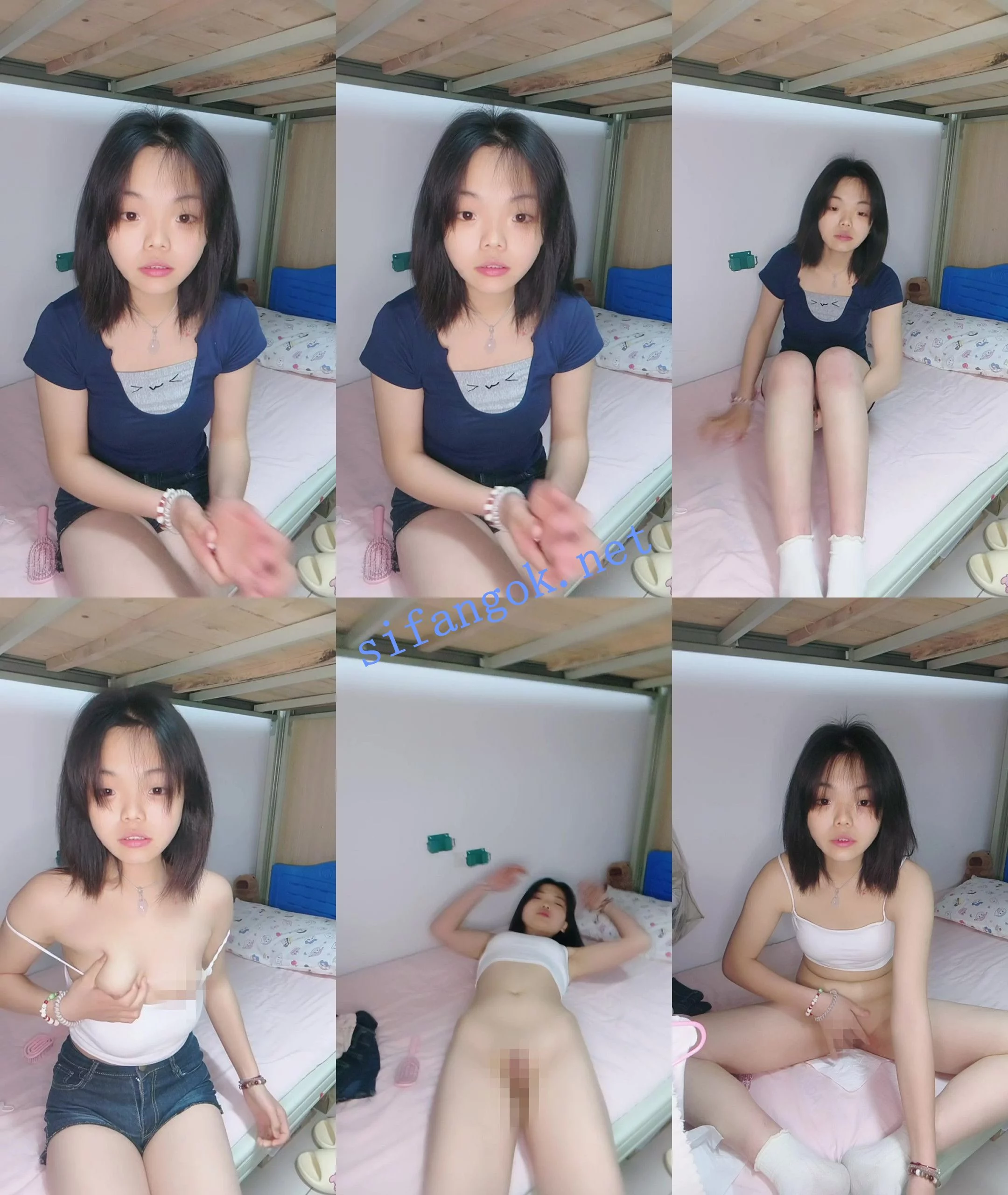 ~18岁少女~ 性感小野猫 发亮的小穴真美~无毛扣穴自慰! 图 05
