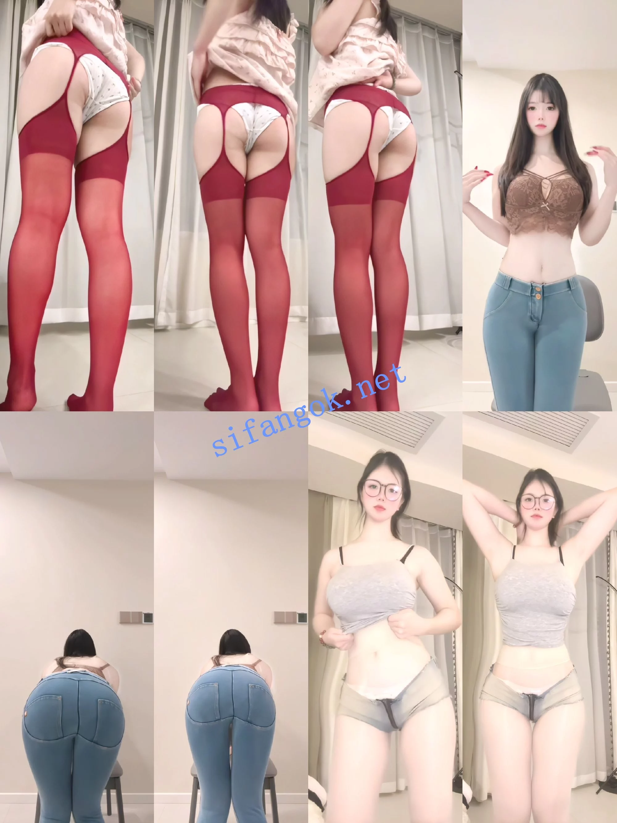 快手 超美身材顶级颜值 不吃肉卷嘛 道具紫薇 内衣 图 02