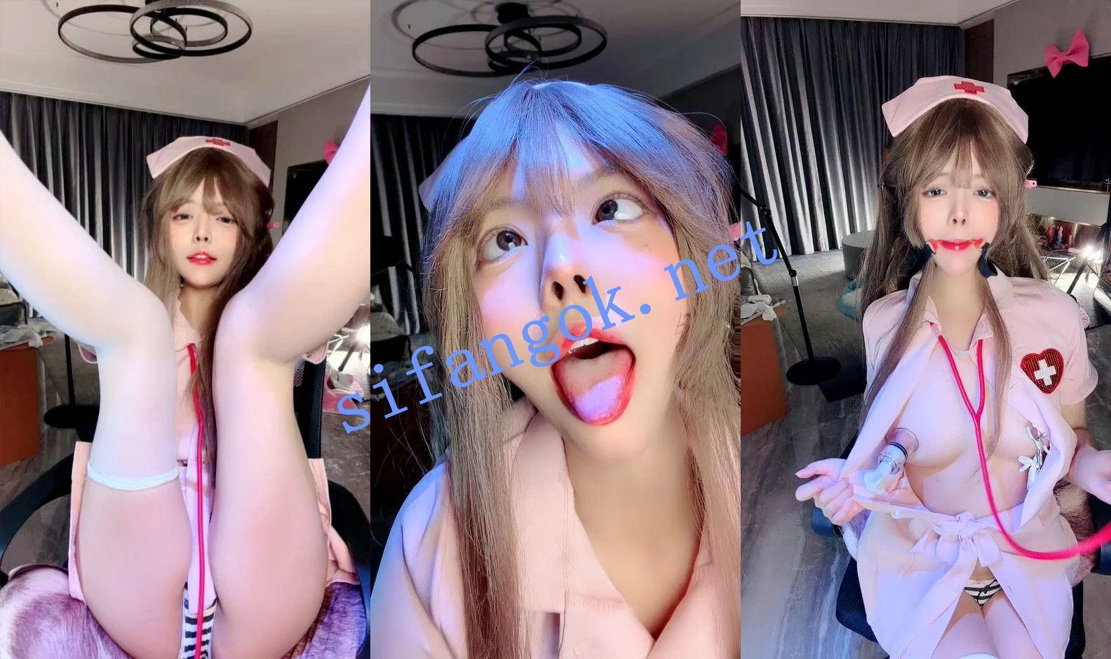 ⚡ 核弹! 张晚萌 二次元福利姬每天不同cosplay表演~ 图 05