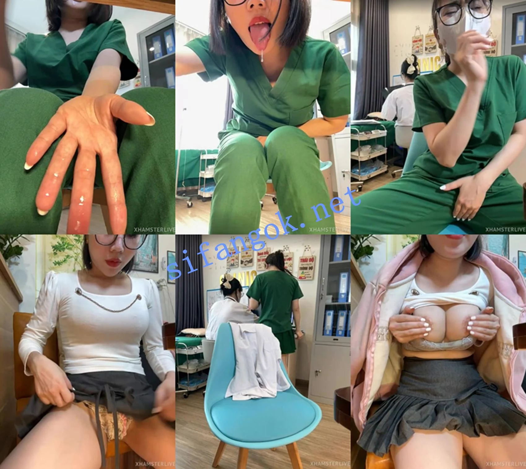 灬超美御姐~ clinic 极品美乳~办公室携闺蜜~道具自慰出水5~ 图 01
