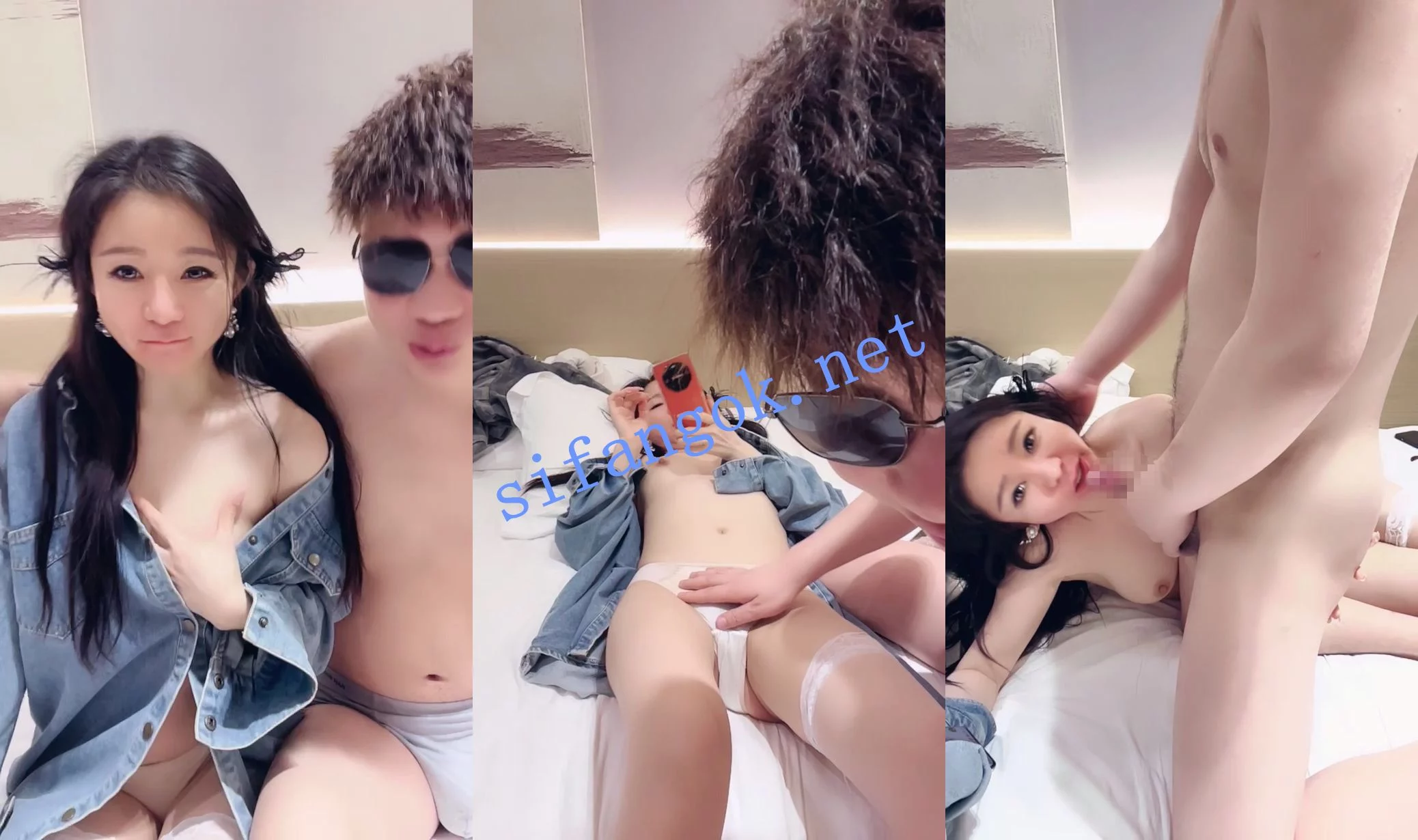 $双飞幸福时刻! 小鱼要抱抱 两女侍一夫~小哥爽歪歪! 图 02