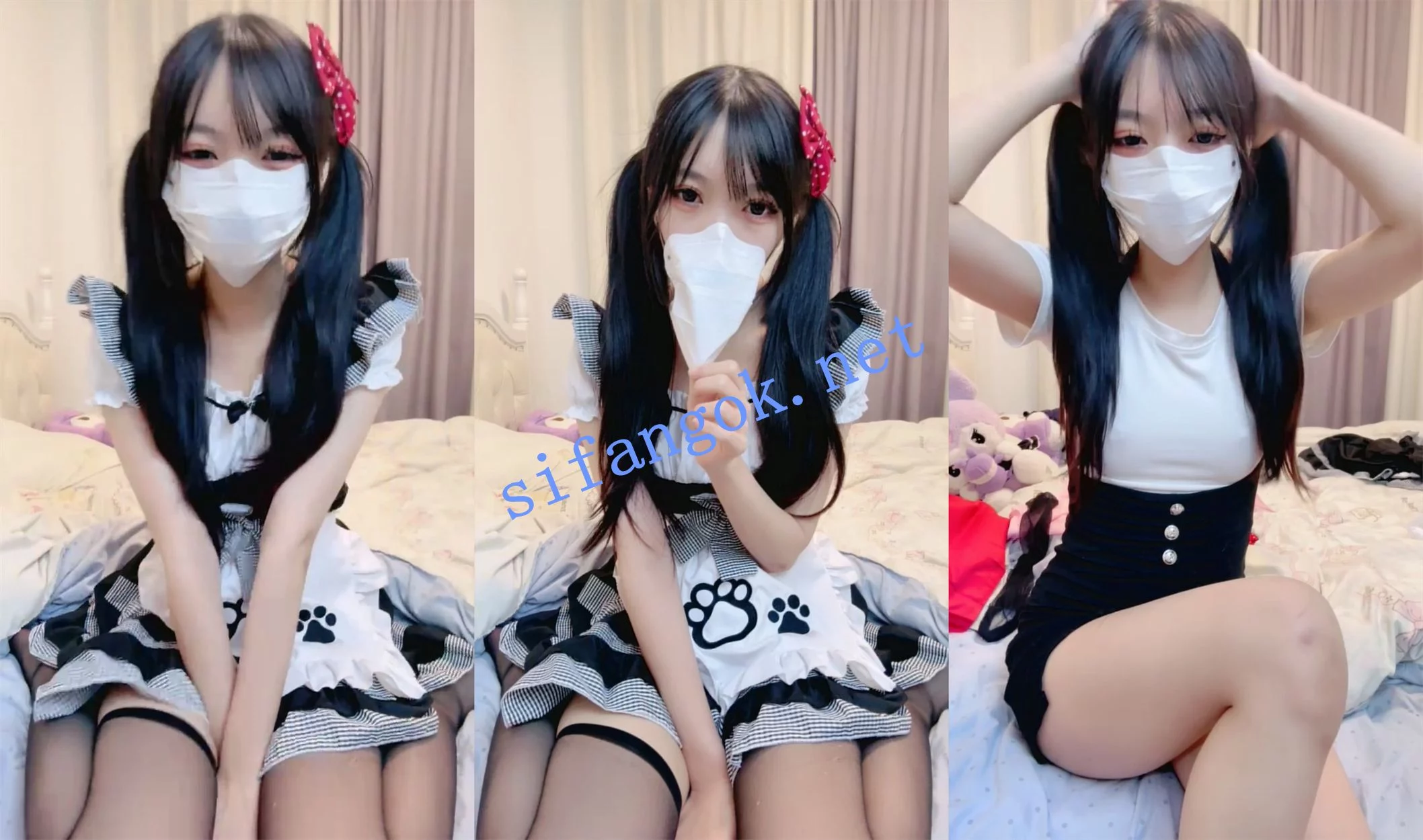 ＄迷人骚萝莉~【一只垂耳兔】敏感体质 跳蛋自慰~一震就尿~