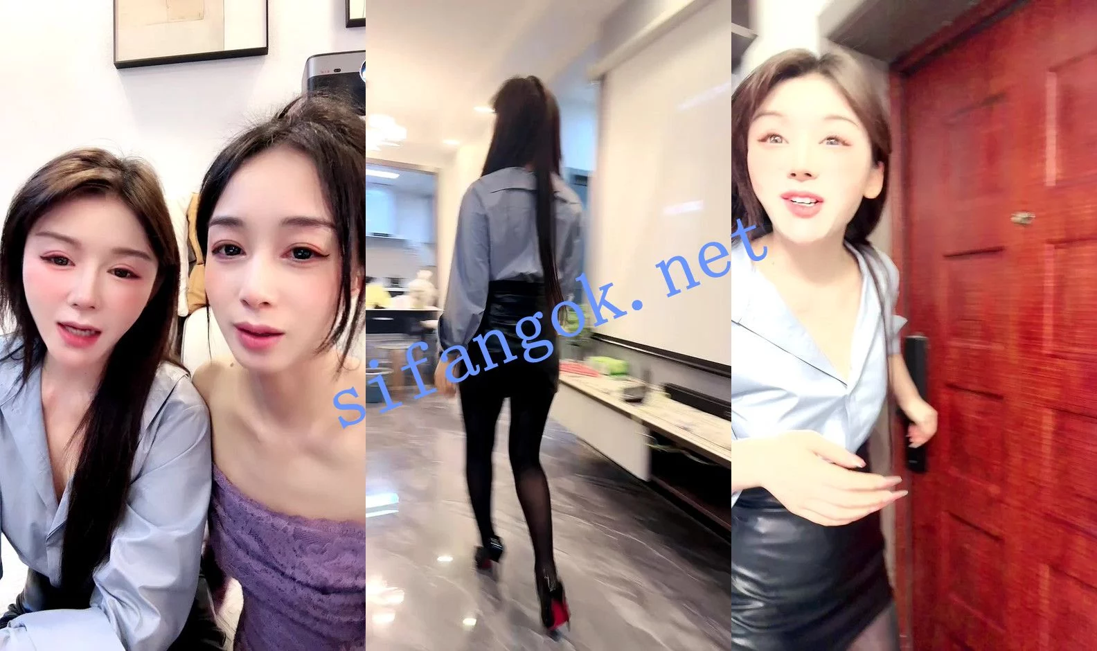 ⚡【老师你水好多】两个骚货勾引外卖小哥~激情啪啪大战~