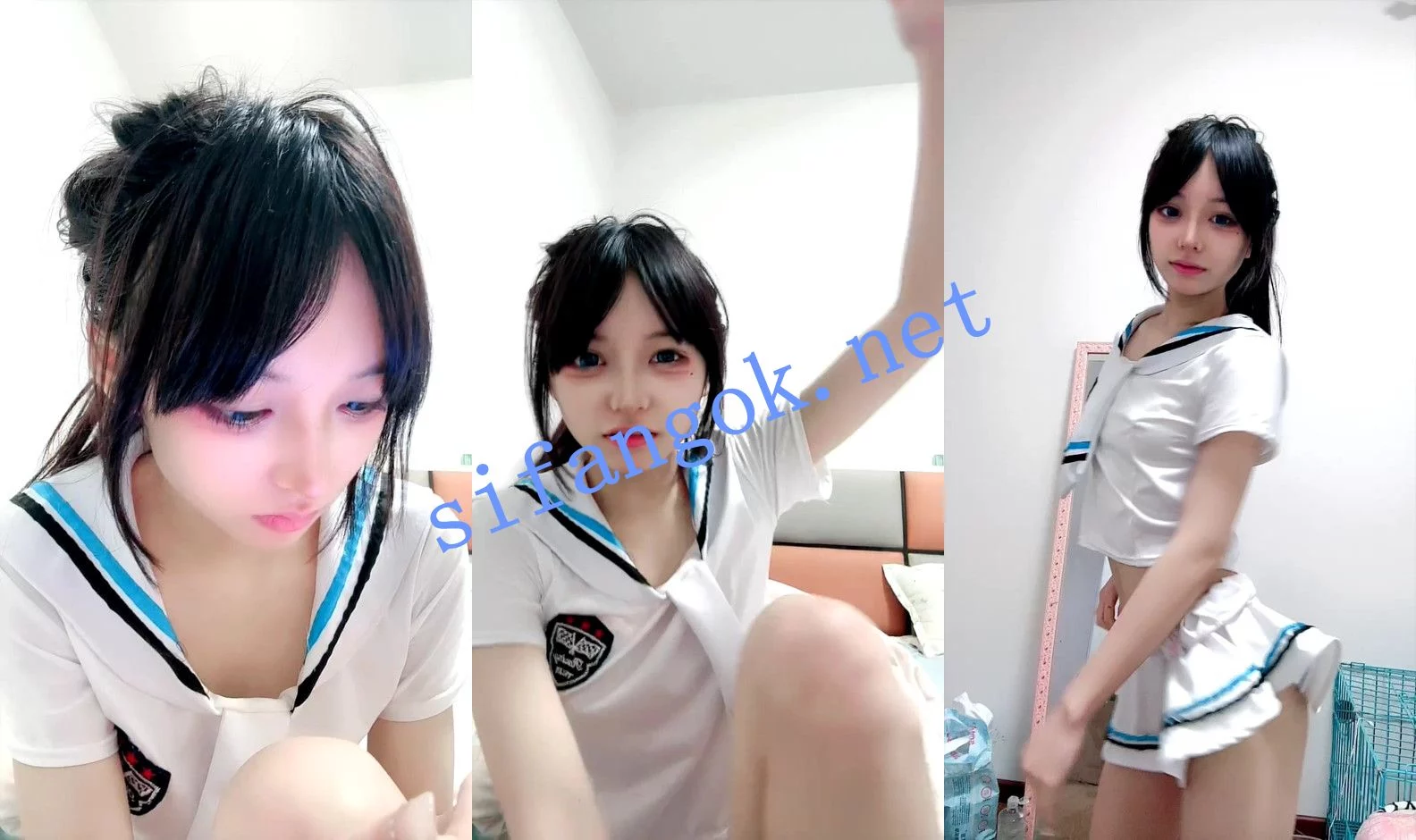 ⚡ 核弹! 小围饿了 四川18岁美少女~裸舞~自慰~喷水~ 图 01