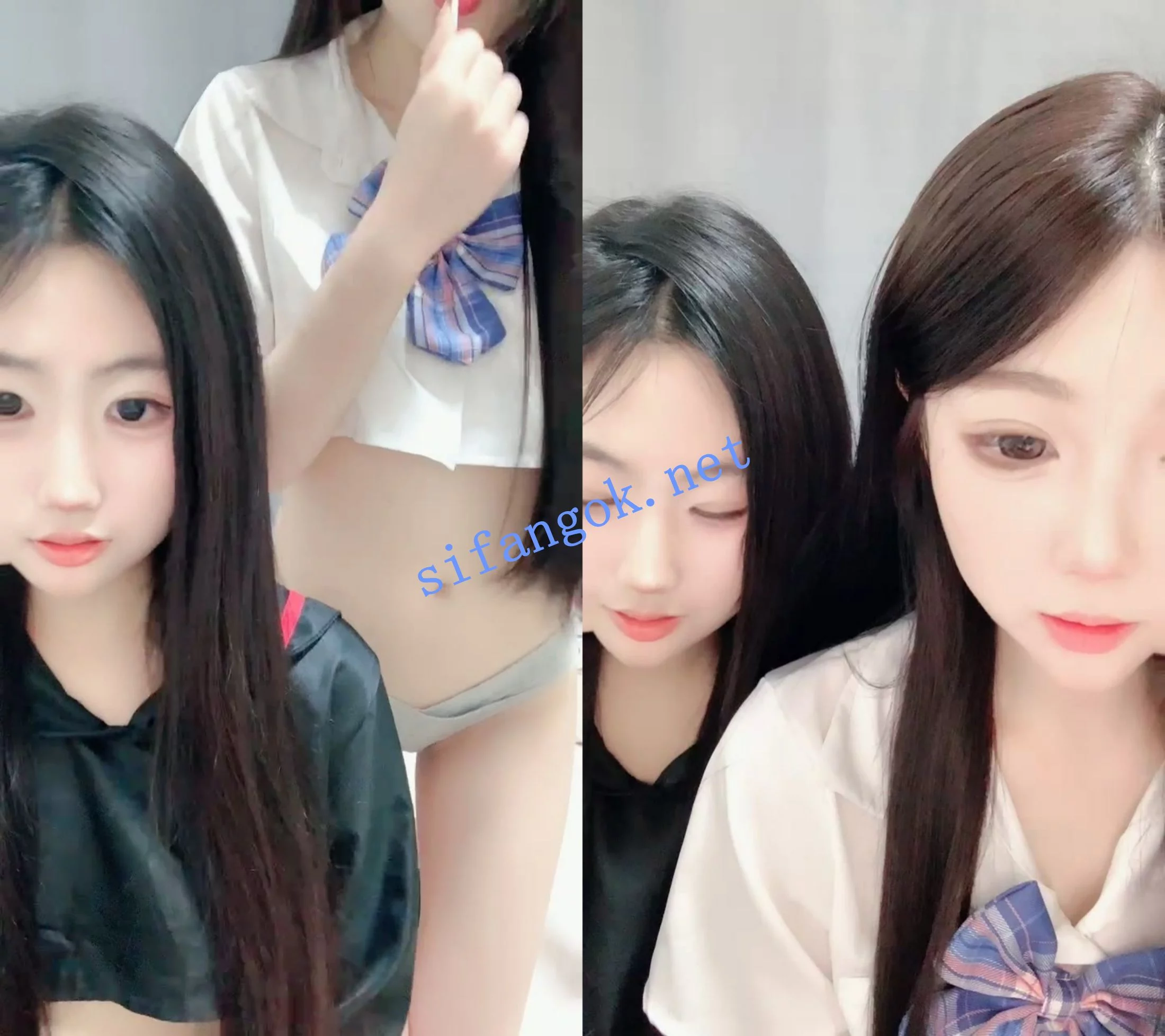 ██两个极品仙女！【喵喵】高端网红脸大极品，咪咪很嫩3