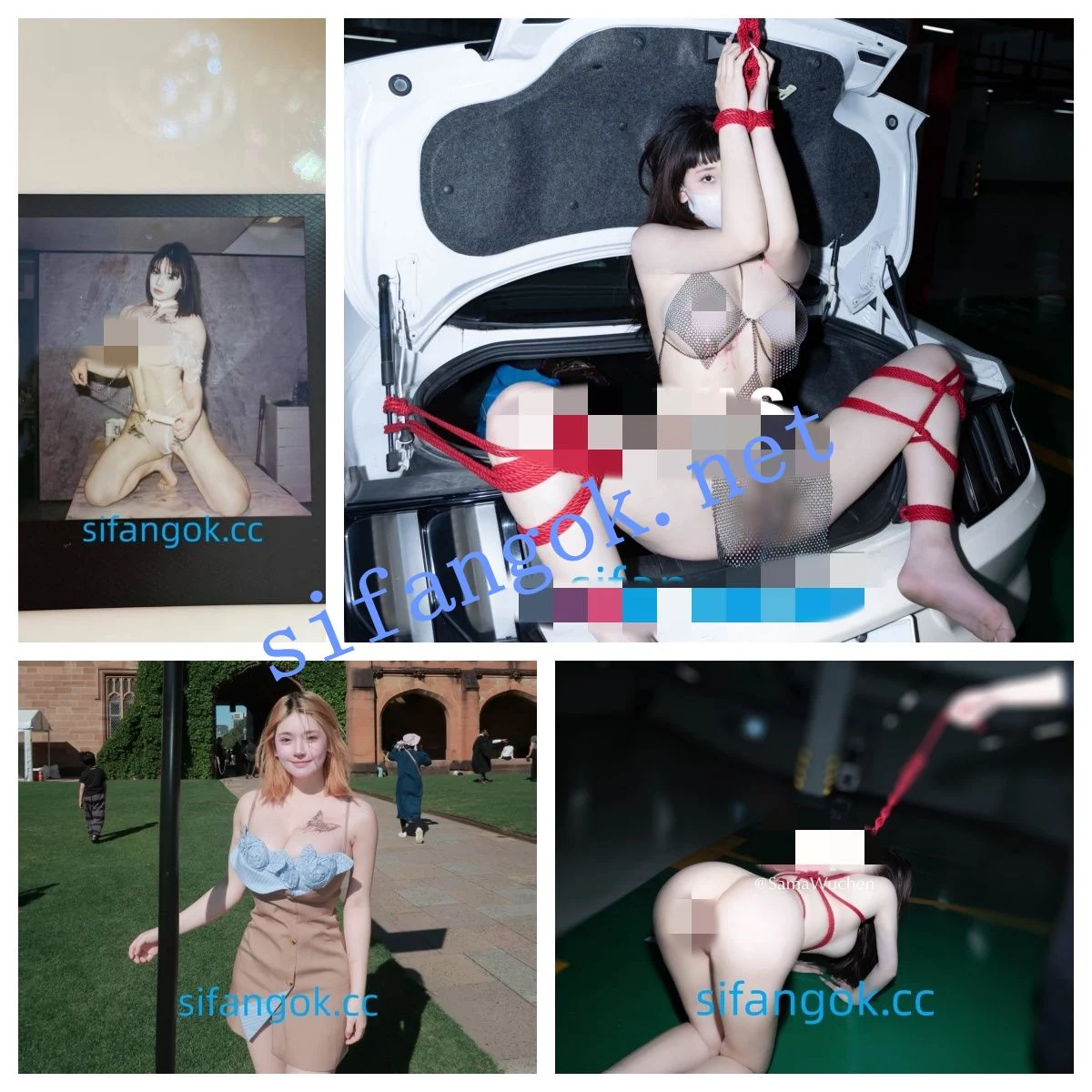 重磅 推特巨乳女神Meiyxtxinn美野25年 啪啪自慰写真合集 图 01