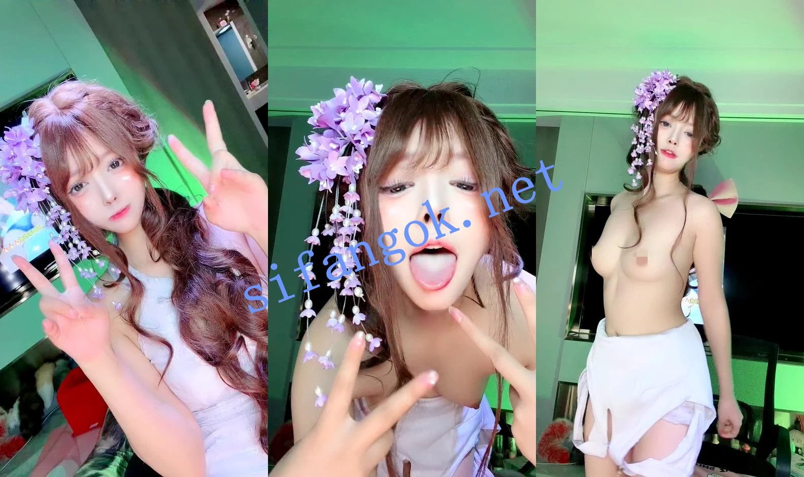 ⚡ 核弹! 张晚萌 二次元福利姬每天不同cos服大秀! 图 15
