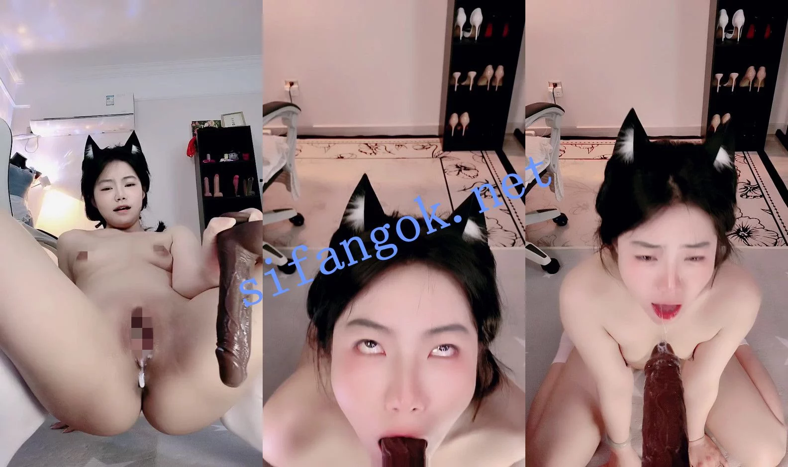 ⚡ 小猫用户 小妹家中道具琳琅满目~各种花活表演~真牛逼 图 14