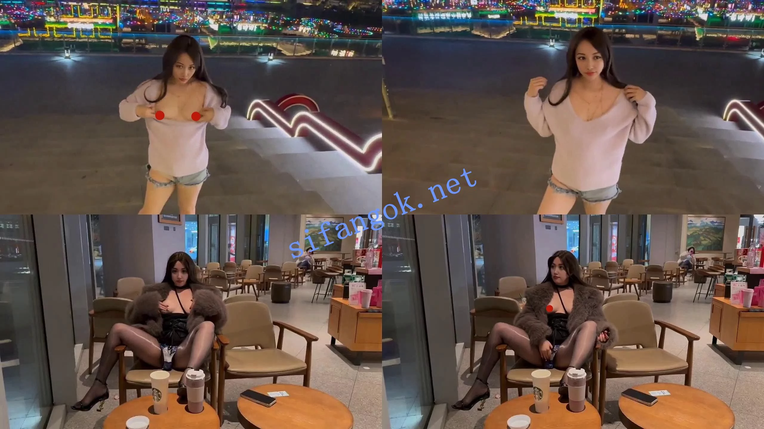 ❤️ 阿罗拉 户外露出博主 不惧走光调戏路人疯狂露出 图 15