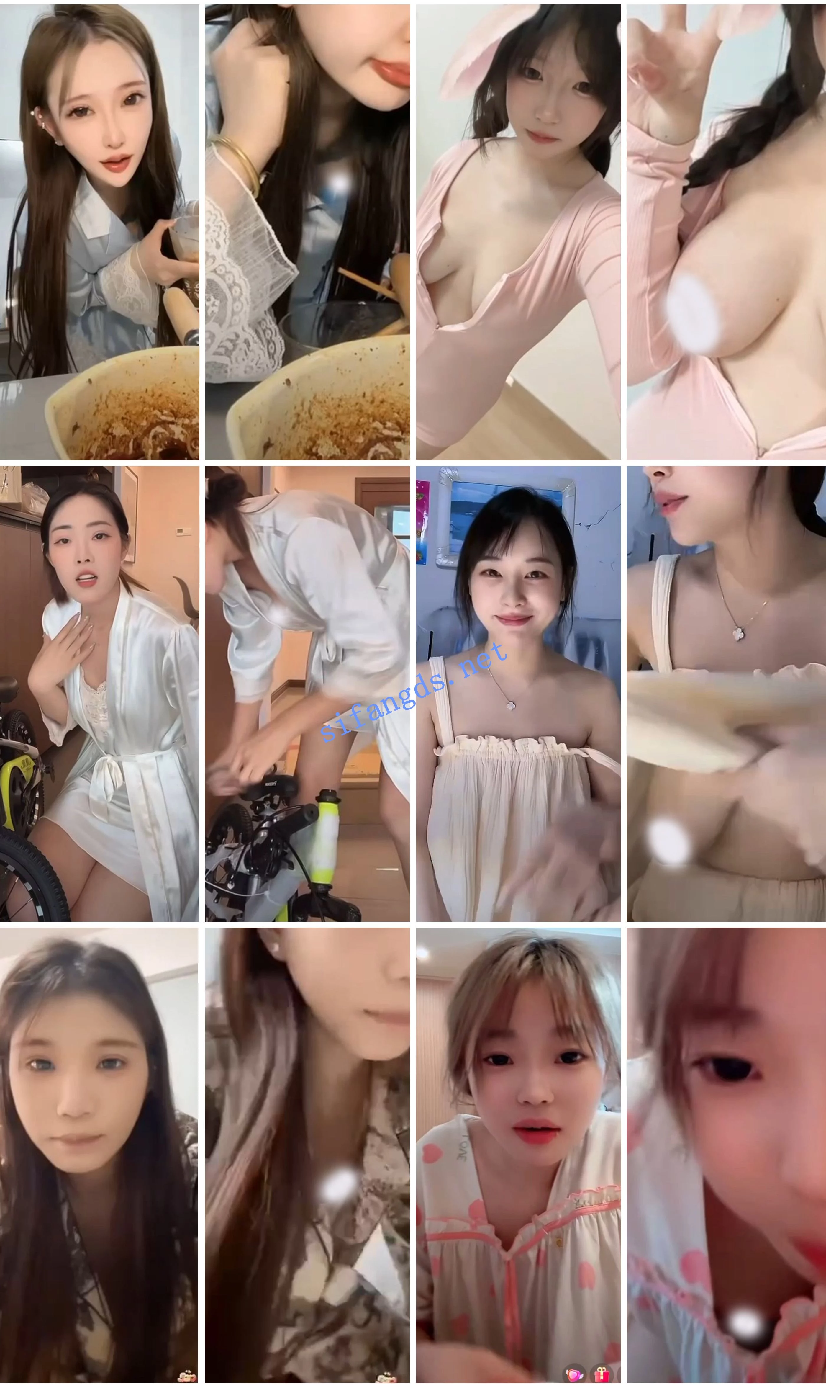 ⭐抖音闪现: 颜值主播各显神通 擦边 闪现走光 超多美女合集 图 08