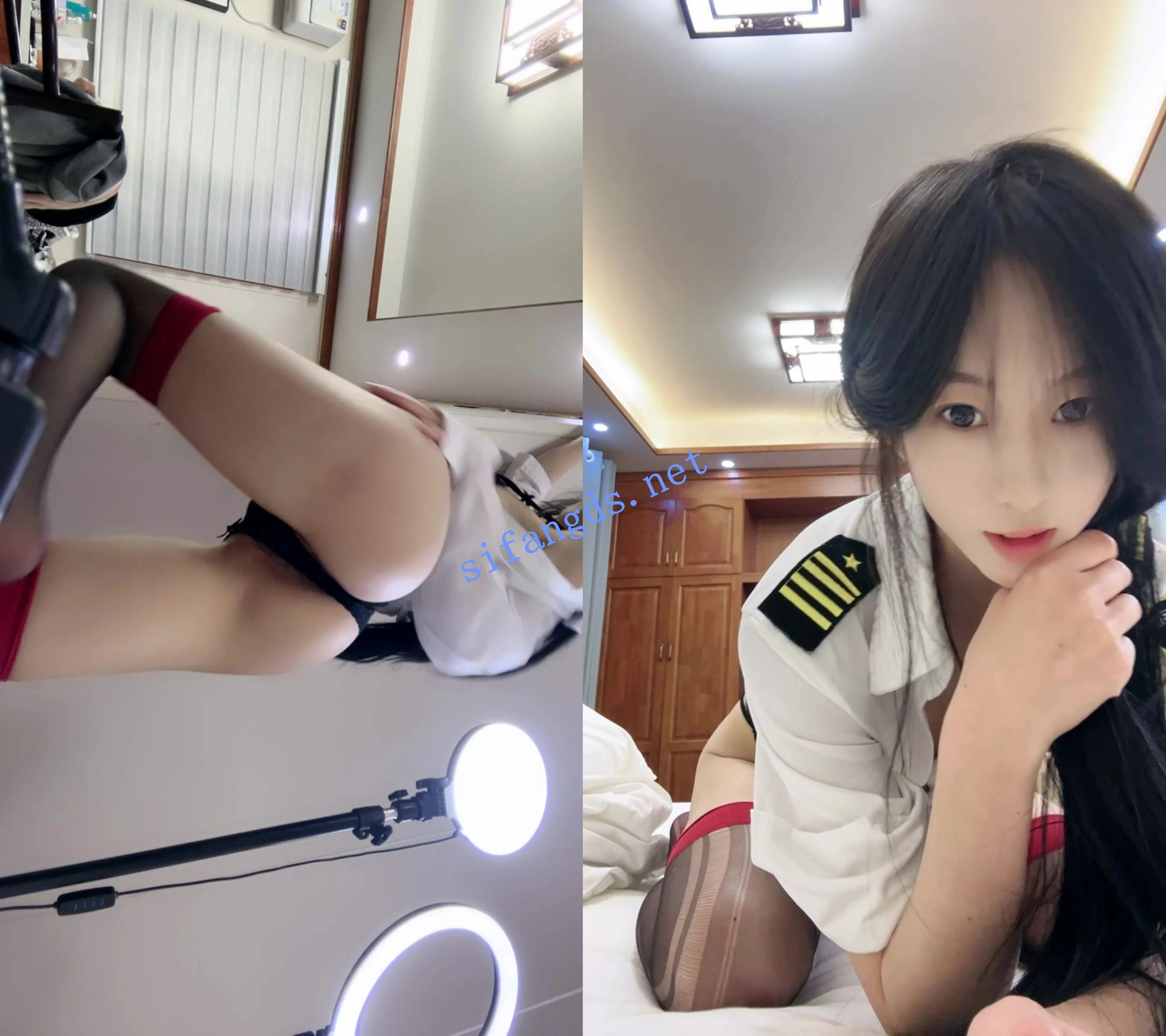██绿播女神下海了！【警兔】明星颜值，模特身材~真养眼