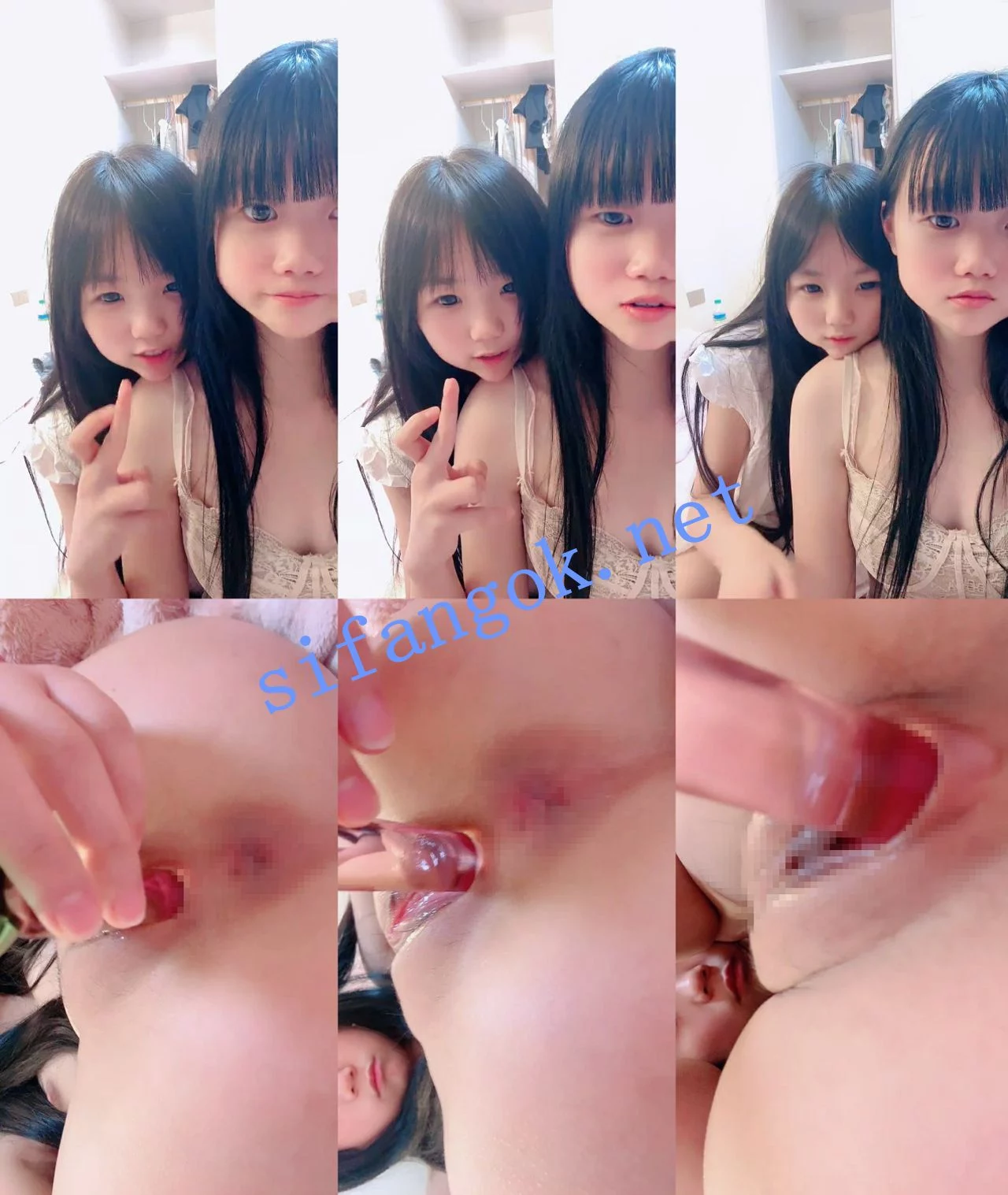 清纯双学妹【刚满十八岁】刚成年嫩逼特写抠逼道具自慰~