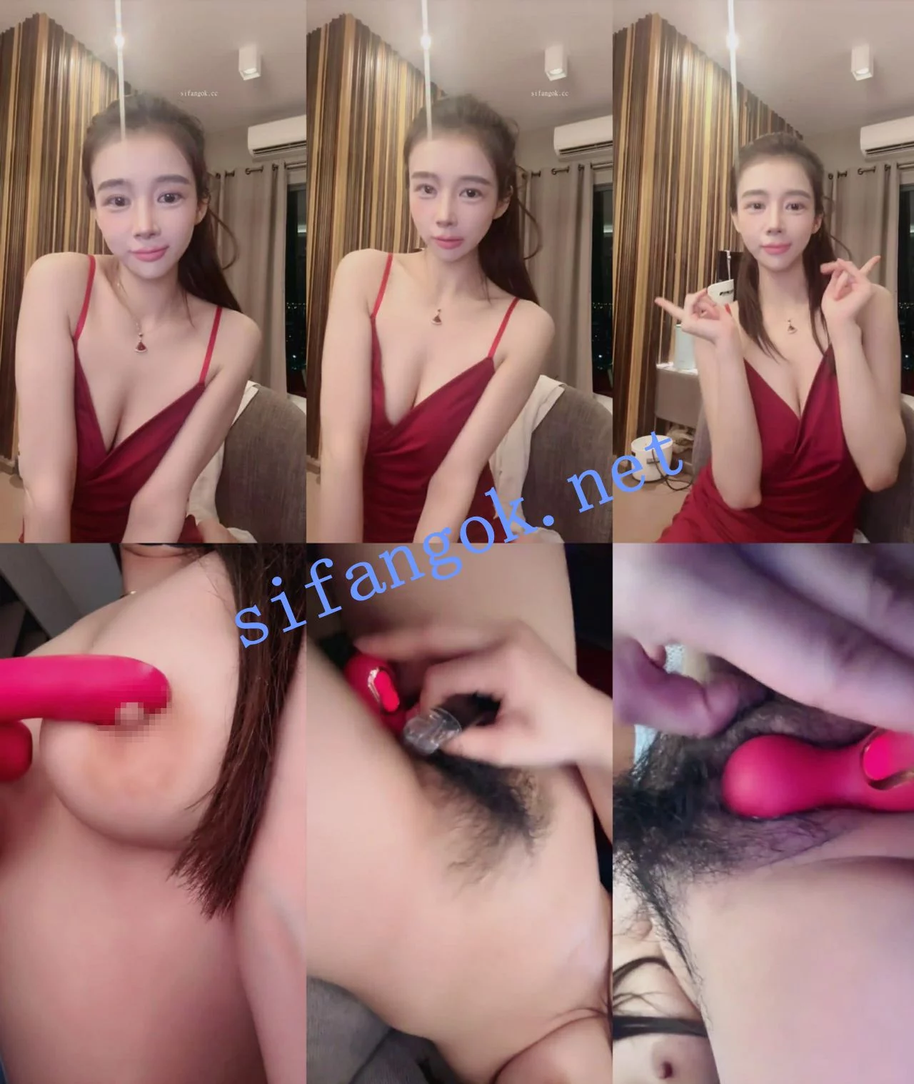 尤物推荐!~ 美人儿 美到窒息,全裸下厨,道具自慰爽 图 01