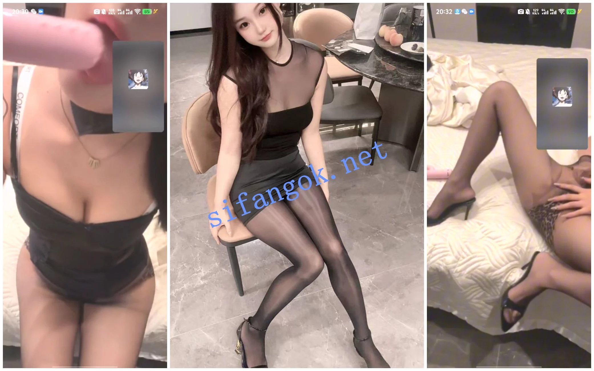 快手福利 甜美妹子 前女友 1V1自慰大声淫叫 图 02