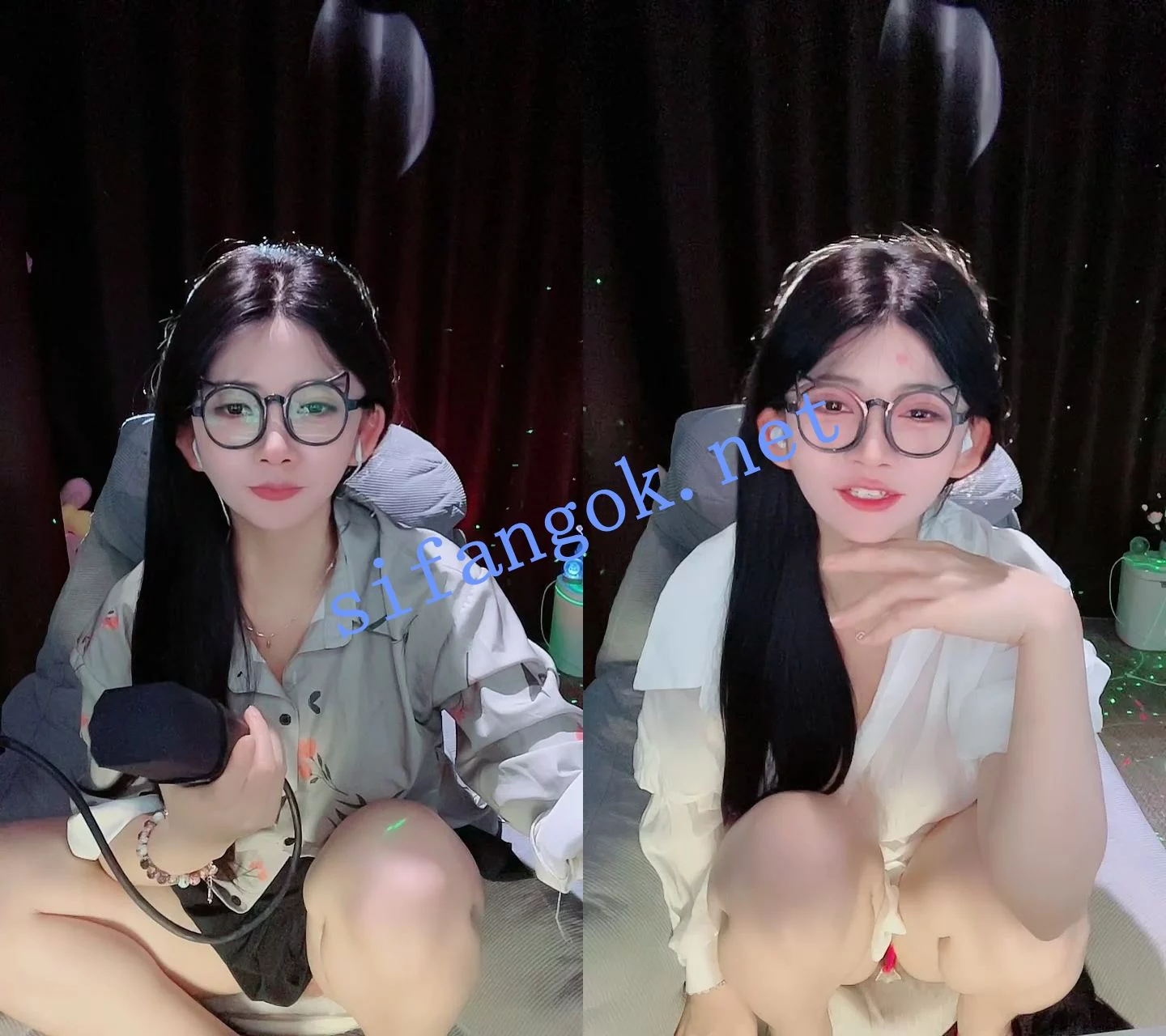 ██店长推荐！【猫爪爪】网红小美女，椅子上不断的喷水