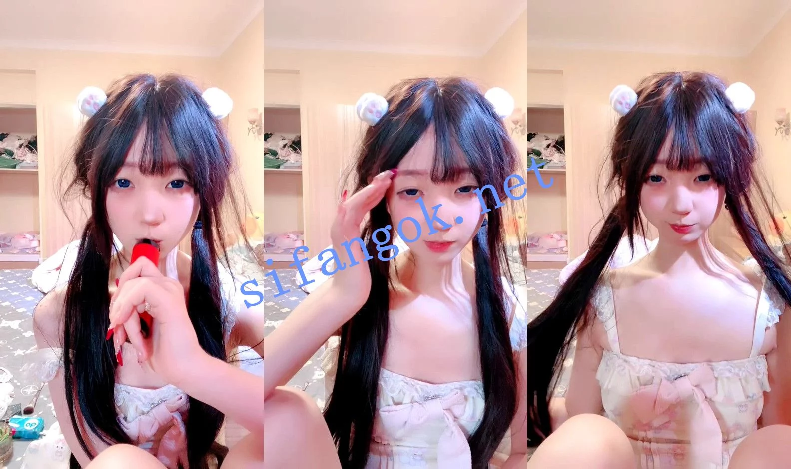 ⚡ 邪恶双马尾 超漂亮少萝天花板!粉嫩三点白虎一线天~ 图 07