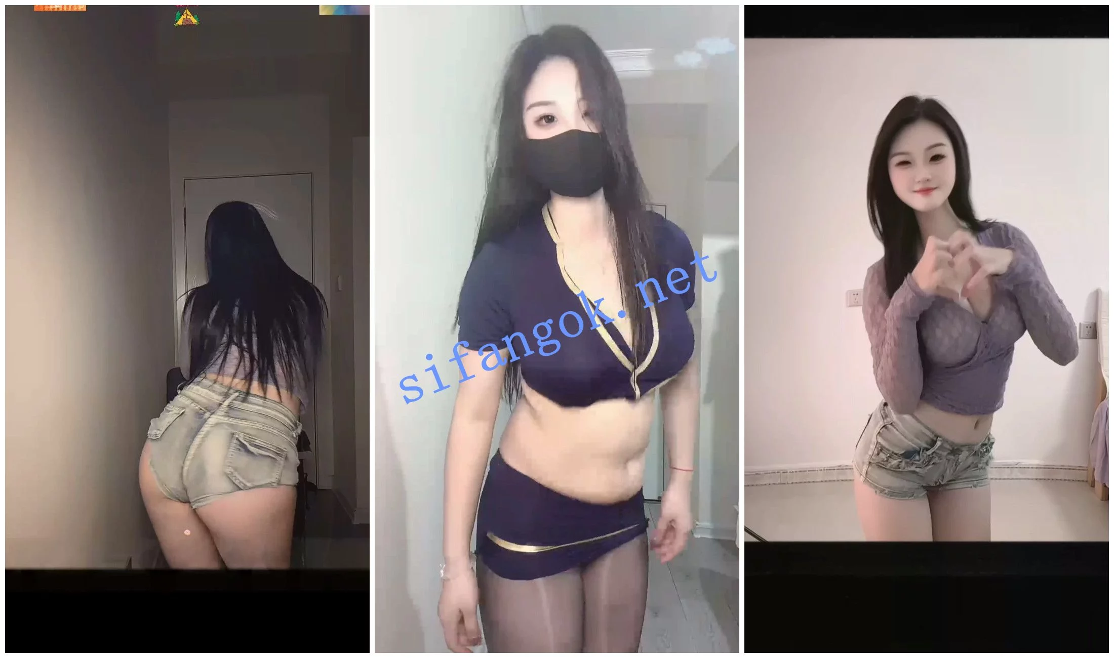 快手福利 大奶骚妹 小米兜 抖奶骚舞 图 02